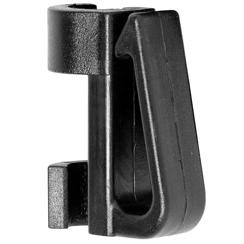 Premier 1 SnapOn Harp Clip Electric Fence Insulator (Pack of 25) | Harp design holds conductor without working free. Fits 3/8" posts & FiberRods. Holds polyrope, twine & tape. UV-treated. - style: 25 Pack
