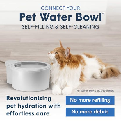 Wall Unit for Auto-Fill Pet Water Bowls