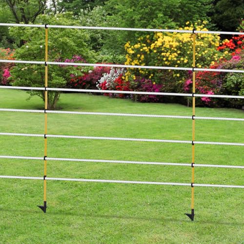 50 PCS Electric Fence Posts, 3/8" x 57" Step in Fence Post - size: 57Inch-50PCS