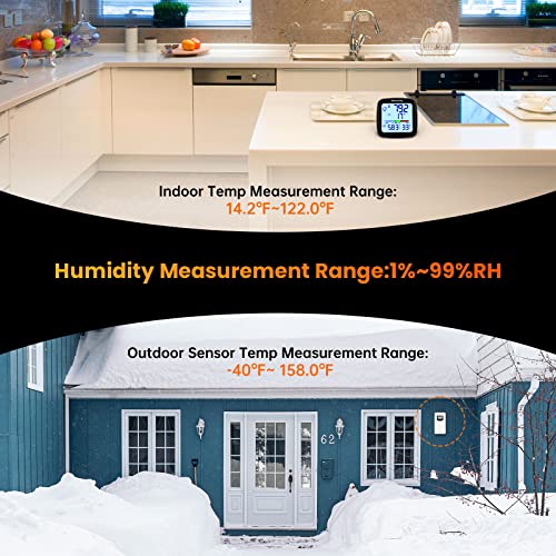 SMARTRO SC92 Professional Digital Wireless Indoor Outdoor Thermometer