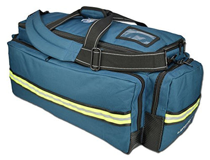Lightning X Products X-Tuff Oxygen and Airway Trauma Bag - Navy Blue - color: Navy Blue