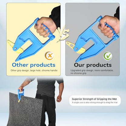 Feroca Heavy Duty Stall Mat Gripper, Pair of 2