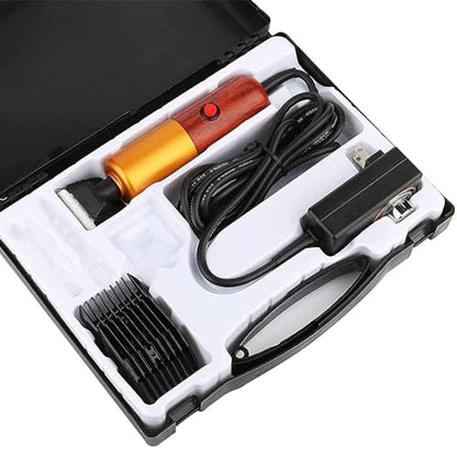 Dog Clippers, Sheep Shears, Electric Dogs Grooming Kit for Animal Shave Grooming with Brush, Carrying Case, Limit Comb Portable Shearing Machine for Dogs Cat Goat