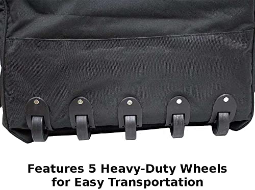 Derby Originals Waterproof Rolling Hay Bale Bag with Easy Carry Handles for Hassle Free Storage and Transport