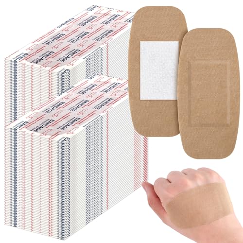 Sinmoe 400 Pcs Large Bandages Adhesive Breathable Wound Care Bandages