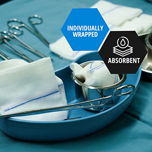 MED PRIDE Sterile Abdominal Pads,5x9 in,Latex-Free,Non-Adherent,50-Count