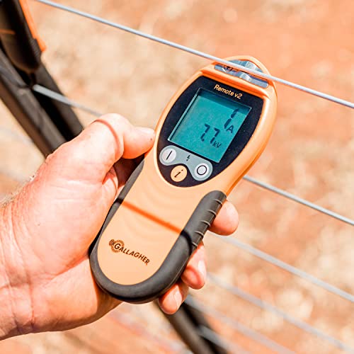 Gallagher i Series Fence Remote & Fault Finder - Electric Fence Tester with Remote Control, Up to 15 kV, Water Resistant Design, Compatible with i Series & MX7500 Energizers - 9V Battery Included