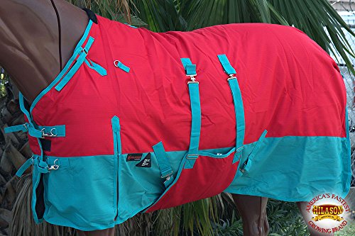 Winter Horse Turnout Blanket Waterproof by Hilason - size: 72 In