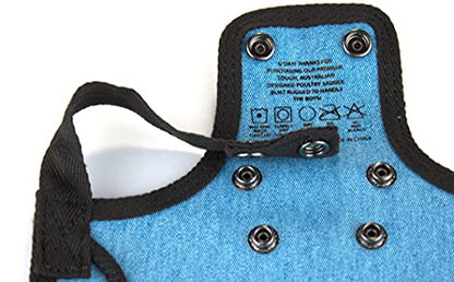 DOWN UNDER OUTDOORS Medium-Large Chicken Saddle Hen Apron Saver (Blue) - color: Blue
