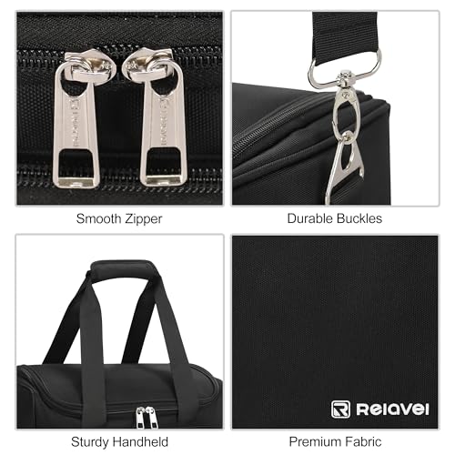 TANTO Dog Grooming Vacuum Bag, Extra Large Pet Tool Bag with Compartments