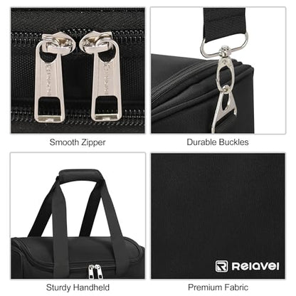 TANTO Dog Grooming Vacuum Bag, Extra Large Pet Tool Bag with Compartments