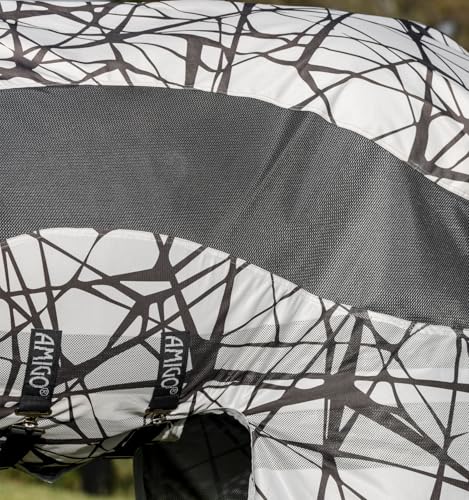 Horseware® Amigo® CamoFly 3-in-1 Plus Fly Sheet - CamoFly Print/Grey, 84 inches - size: 84 inches