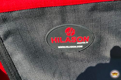 Waterproof Horse Turnout Sheet Hilason 1200D Rip-Stop Lightweight Rain Sheet with Belly Wrap Taffeta Lining Shoulder Gussets - color: Red With Black, size: 78 in