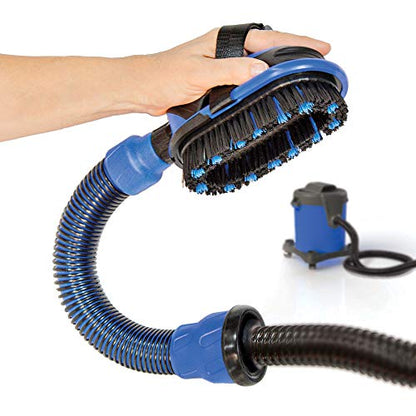 Vacuum Brush Kit for Horse Grooming – Cleaning Furniture, Carpets, and Auto Interiors – Great for All Pets