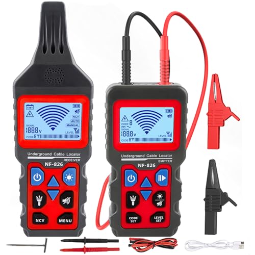NOYAFA NF-826 Underground Cable Locator, Breakpoint Locator Tracker