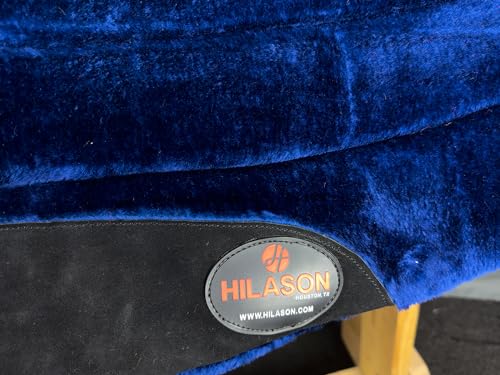 HILASON Western Endurance All Purpose Horse Fleece Saddle Pad - color: Blue