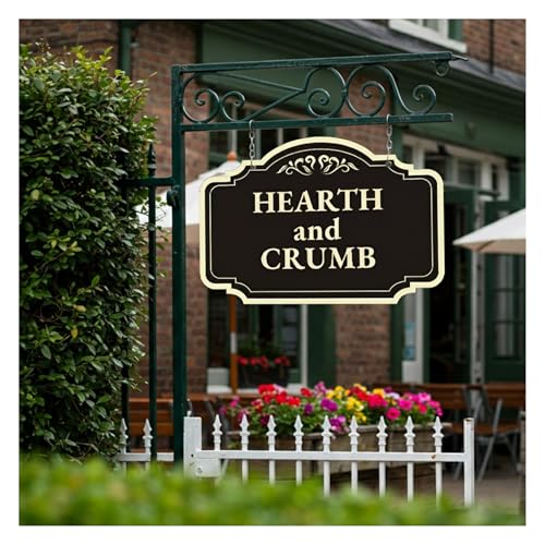 Custom Outdoor Metal Signs, Personalized Aluminum Sign - Driveway, Waterproof - Design 2 Black Charcoal 42x28 In - color: Design 2 - Black Charcoal, size: 42x28 Inches