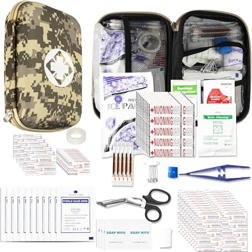 Car-Home Survival First-Aid Kit Emergency-Kit - Camouflage 277Pcs YIDERBO - color: Camouflage-277pcs
