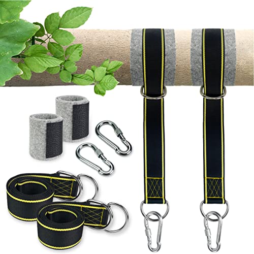 5FT Tree Swing Hanging Straps Kit with Tree Protector,2 Pack - size: 5FTx2