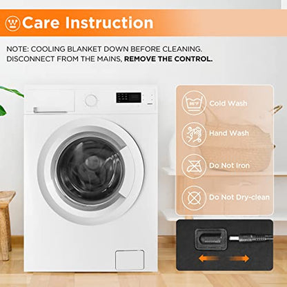 Westinghouse Heated Car Blanket, Machine Washable, 59" x 43", Charcoal - color: Charcoal