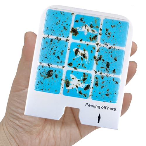 20 Pcs Refill Glue Cards Compatible with Safer Home SH502, SH503 Indoor Fly DT3005W Plug-in Bug Light for Flies, Fruit Flies, Moths, Gnats, and Other Flying Insects