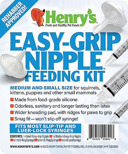 Henry's Easy-Grip Nipple Feeding Kit