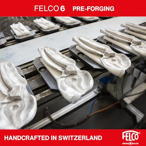 Felco F6 Pruning Shears – 7.7" Swiss-Made Garden Clippers for Medium Hands | Hand Pruners for Gardening | Garden Tool Cutter with Precision Bypass Blade, Forged Aluminum Handles, Replaceable Parts - size: F6 Medium Ergo