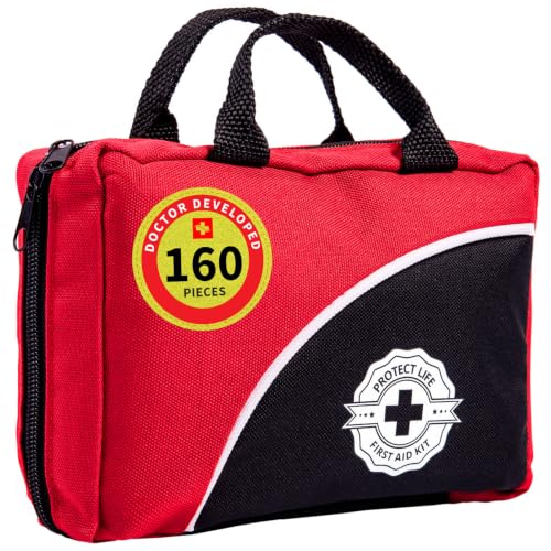 Protect Life Survival First Aid Kit for Home/Business, Camping Kits 160pcs - size: 160 Pieces