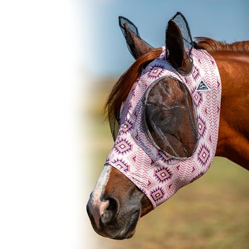 PROFESSIONAL'S CHOICE COMFORTFLY MASK O/S Clay (CFM300-CLY) - color: Clay, size: Warmblood