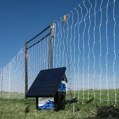 Premier 1 Solar IntelliShock® 100 Fence Energizer – 1.0J, 15W Panel