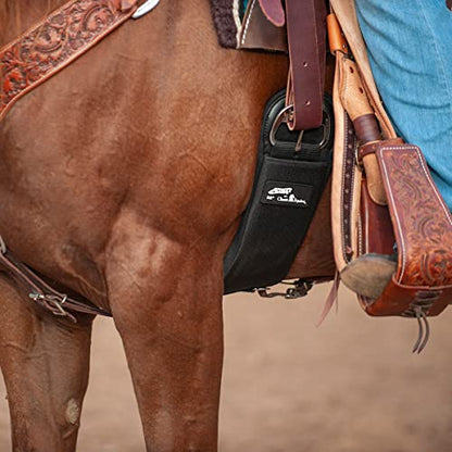 Classic Equine Classic Roper Cinch - color: Black, size: 30