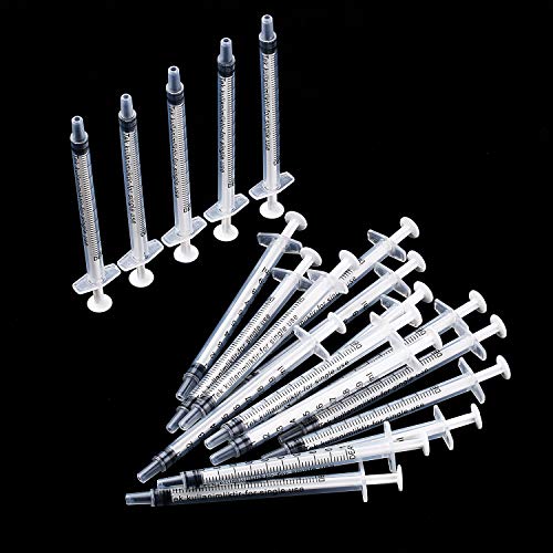 Frienda 20 Packs Syringes Without Needles,1 Ml - size: 1 ml
