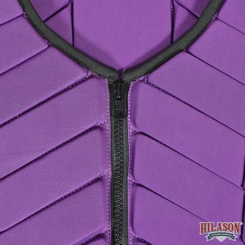 HILASON Rodeo Safety Vest Protective Gear for Equestrian Riders Men Women - size: Large