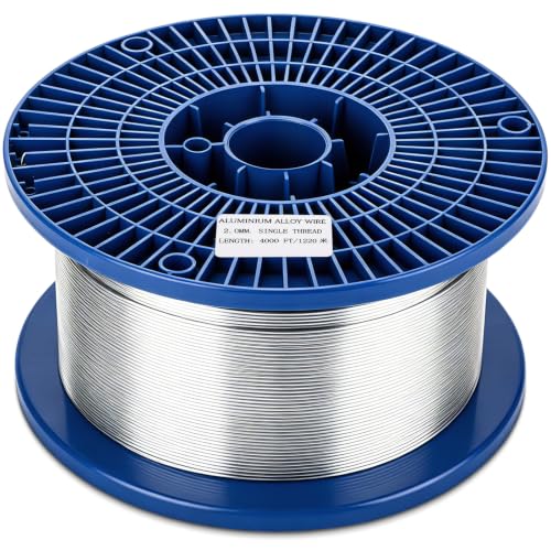 Gisafai 4000 ft 14 Gauge Aluminum Wire for Electric Fencing - size: 4000 ft 14 Gauge