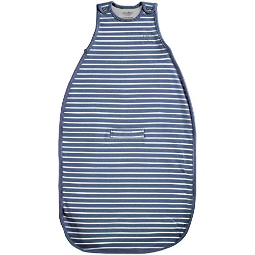 Woolino Toddler Sleeping Bag, 4 Season Merino Wool Baby Sleep Bag or Sack, 2-4 Years, Navy Blue - color: Navy Blue