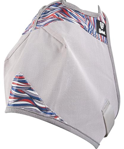Cashel Crusader Fly Mask, Standard (American Wave, Yearling) - color: American Wave, size: Small