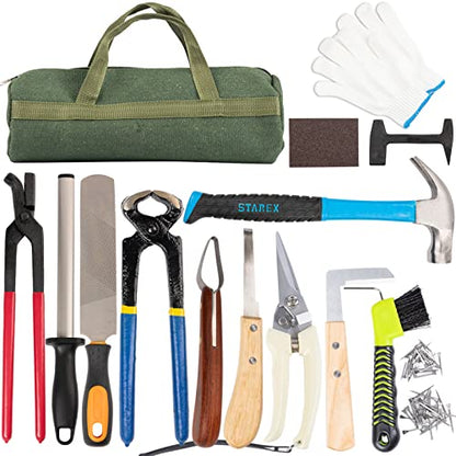 64 Pcs Farrier Tools Kit