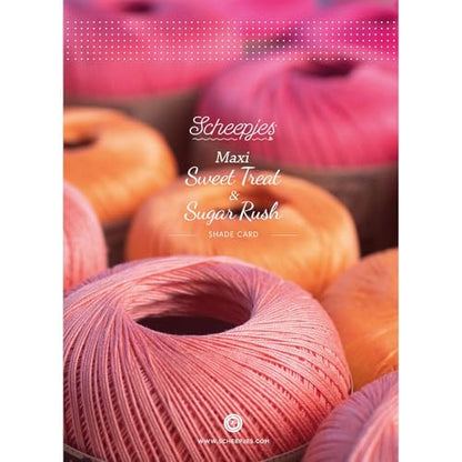 Scheepjes River Washed-XL Color Sample Card, 1 Card - color: River Washed-XL