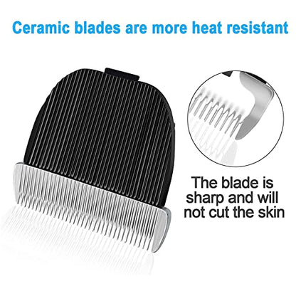 Replacement Blade Set Compatible with oneisall Low Noise Dog Clippers - color: 0.5MM+3MM+6MM