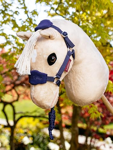 LeMieux Hobby Horse Vogue Halter & Leadrope - Desiged to Fit Hobby Horses - color: Ink Blue