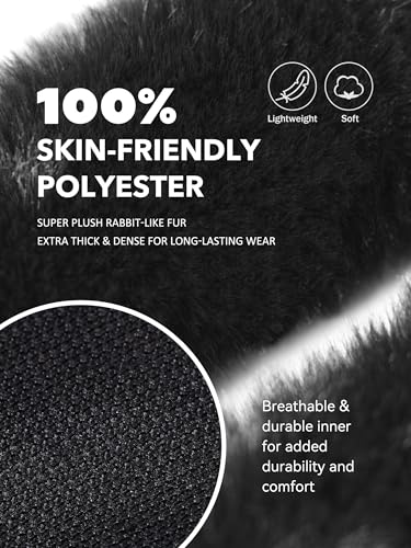 Harrison Howard Fleece Halter Covers for Horses, Set of 9, Prevent Hair Loss Pressure Marks, Padded Horse Halter Fleece Set Black - color: Black