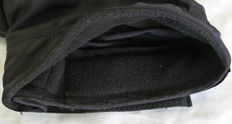 AJ Tack Pull-On Lycra Horse Hood, Fleece Band, S-XL - size: Medium