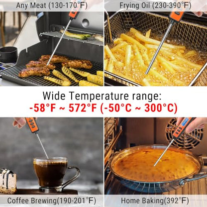 TempPro TempSwif 1 Sec Digital Meat Thermometer for Cooking Food - size: Digital