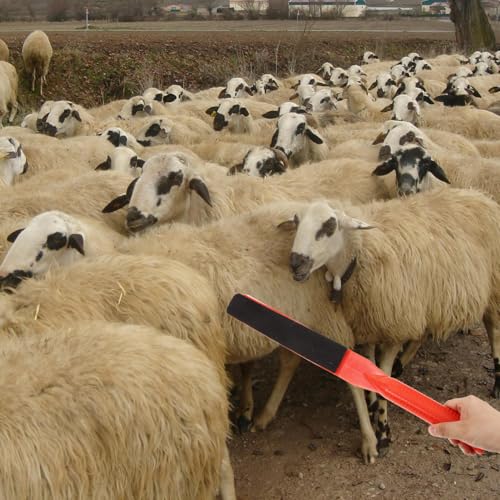 GANAZONO Livestock Paddle Pig Sorting Board Sheep Forcing Board Manual Farm Handling Tool Lightweight Pasture Livestock Paddle with Ergonomic Grip 19.68 in