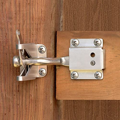 National Hardware MaxLatch™ Gate Latch, 4 in, Stainless Steel