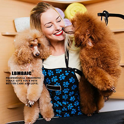 Metal Dog Grooming Combs Shedding Tangles,Knots,Mats.(7.5inches) - color: royalblue, size: Medium