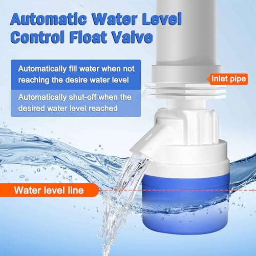 2" Water Float Valve for Water Tank, Water Troughs, Pond, Pool, Livestock - color: 2" Top Inlet