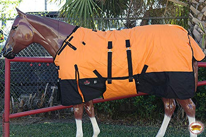 HILASON Horse Blanket - Waterproof Winter Turnout Sheet - size: 69 In