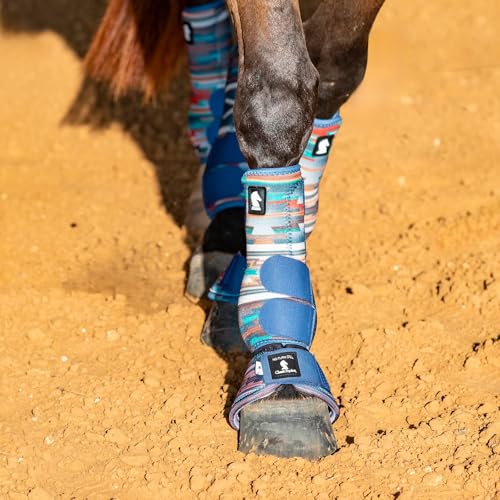 Classic Equine Legacy2 Support Boots, Front and Hind - color: Pueblo, size: Large