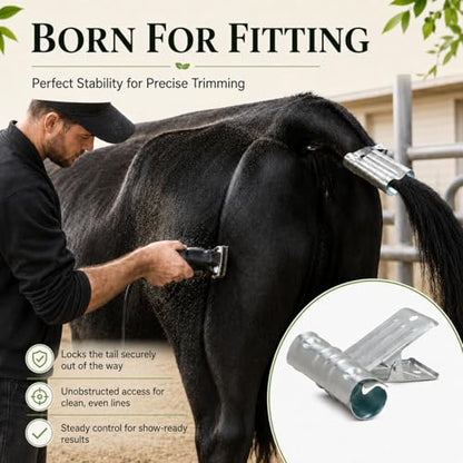 1 Pcs Livestock Show Supplies Cattle Horses Grooming Tail Clamp